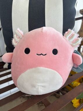Squishmallows-style Pink Axolotl Plush Kids Accessory Archie
